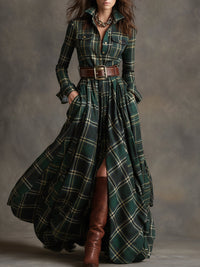Scarlett Cinched Waist Belted Dress