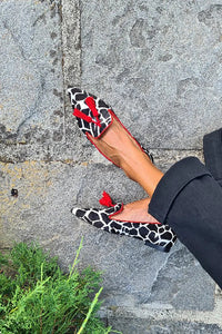 Bold Animal Print Flat Sandals