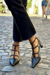 Modern Multi-Strap Elegance Heels