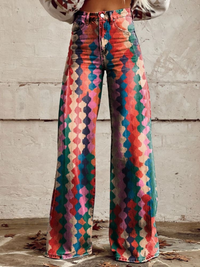 Amelie Romantic Boho Wide Trousers