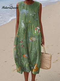 Ninthe Dress Forest Animals