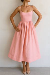 Elegant Flowy Summer Dress
