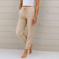 Maylora Drawstring Relaxed Linen