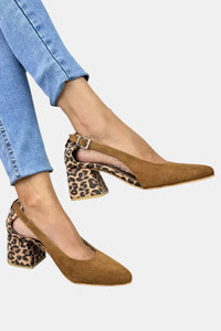 Elegant Block Heels Comfort Fit