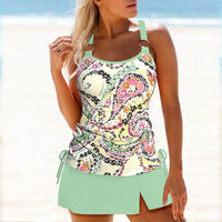Marlee | Floral Ring Bikini Set with Shoulder Straps Miami