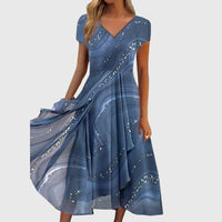 Flowing Aubrielle Midi Dress