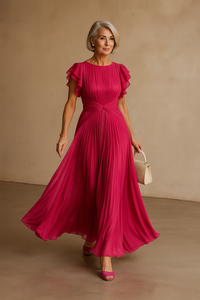 Standout Phoenix™ Pleated Evening Dress Essential Fit