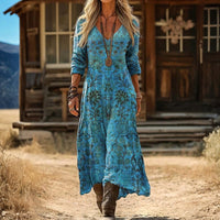 Azure Sky Bohemian Long Sleeve