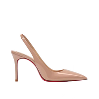 Pointed-Toe Slingback Orthopedic Heels