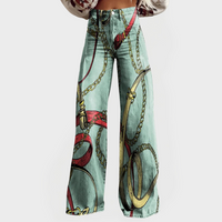 High-Waisted Wide Leg Jeans