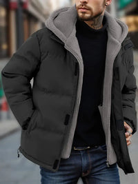 Beatrice | Casual Quilted Hooded Jacket for Men