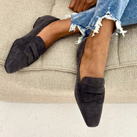 Chic Pointed-Toe Flat Loafer