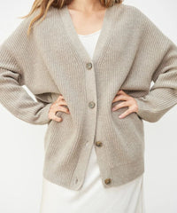 Hazel | Elegant Cashmere Cardigan with Button Front