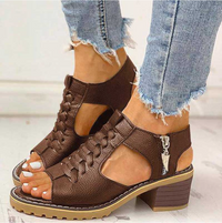 Oona Block High Heel Sandals