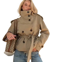 Elena | Women's Tailored Belted Trench Coat