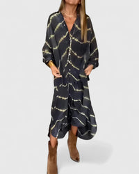 The Julia Striped Maxi Dress