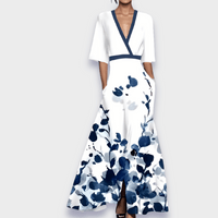 Floral A-Line Swing Dress