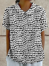 Lily Polka Dot Women Shirt