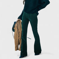 Flared Elegant Wide Trousers