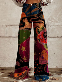 Lena Boho Chic Wide Trousers
