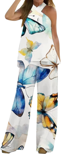 Butterfly™ – Elegant Printed Two-Piece Set