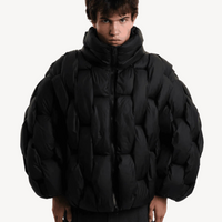 Leo | Oversized Hooded Puffer Jacket for Men