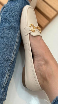 Classic Almond-Toe Slip-On Flat