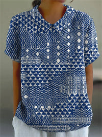 Zara Vibrant Tribal Print Shirt