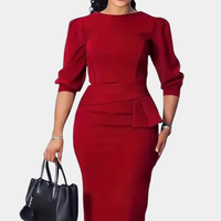 Bloom Claudine Refined Ruffle Midi Dress