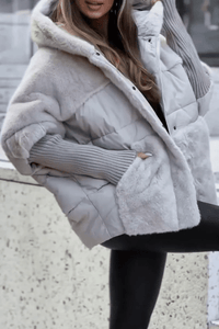 Aurora | Quilted Puffer Jacket with Plush Collar