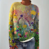 Martha | Meadow Impressionist Sweater