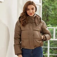 Alicia | Stylish Quilted Hooded Puffer Jacket for Women