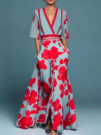 Premium Choice Kali - Milano design Sleeved Dress Everyday Classic