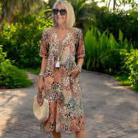 Flattering Boho Maxi Dress