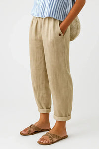 Breezy Summer Linen Blend Pants
