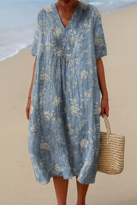 Jacqueline Artists Cotton Dress Inspired by