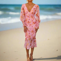 Floral Taisie Ruffle