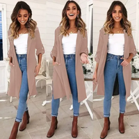Yvonne | Elegant Long Trench Coat for Women