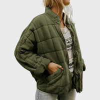 Klara | Lightweight Quilted Jacket with Stand-Up Collar