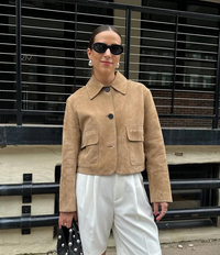Marlowe | Classic Suede Jacket for Women