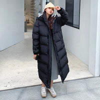 Imogen | Long Hooded Puffer Winter Coat