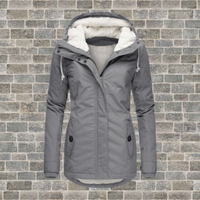 Charlotte | Hooded Winter Coat with Functional Pockets