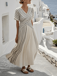 Aegean Vibrant Blue Summer Dress