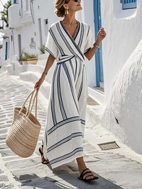 Ocean Breeze Santorini™ Summer Dress Beachwear Set