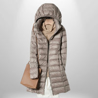 Teresa | Long Hooded Puffer Jacket