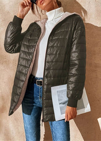 Kelly | Hooded Quilted Puffer Jacket
