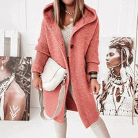 Elara | Women's Oversized Hooded Long Cardigan