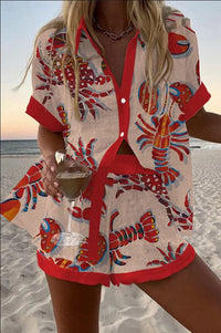 Sunset Harbor Soleil™ Linen Set Warm Weather Style