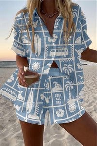 Nyomi Coastal Linen Summer Set