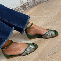 Flat Ankle Strap Sandal